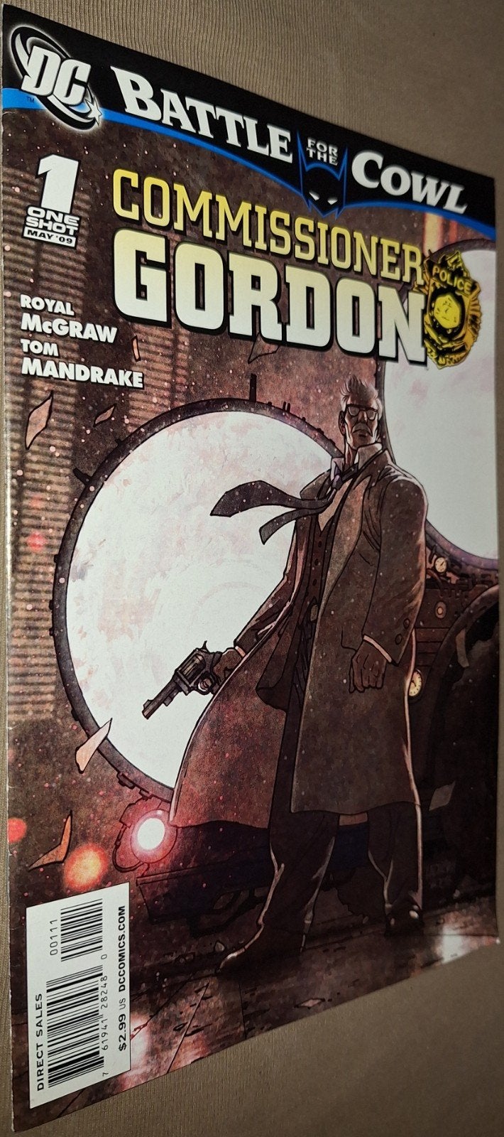 Batman 1 Shot : Commissionair Gordon • Battle For The Cowl, Verzenden, Zo goed als nieuw, Amerika