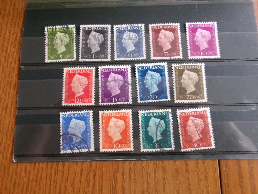 1947 - 1948 - koningin wilhelmina (69c), Postzegels en Munten, Postzegels | Nederland, Verzenden, Gestempeld