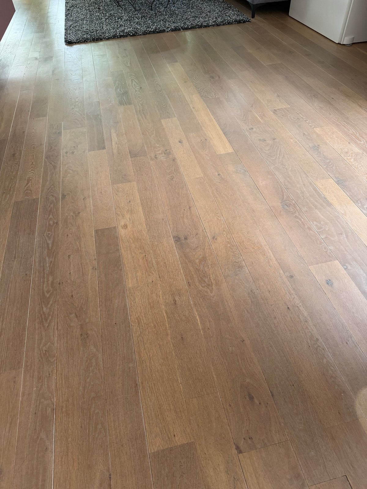 Massieve eikenhouten vloer - ca. 35 m², Gebruikt, 50 tot 150 cm, Vloerdelen of -planken, 10 m² of meer