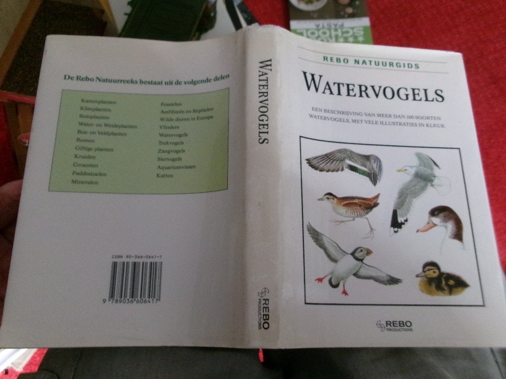 REBO  Natuurgids  WATERVOGELS, Boeken, Ophalen of Verzenden, Zo goed als nieuw, Natuur algemeen