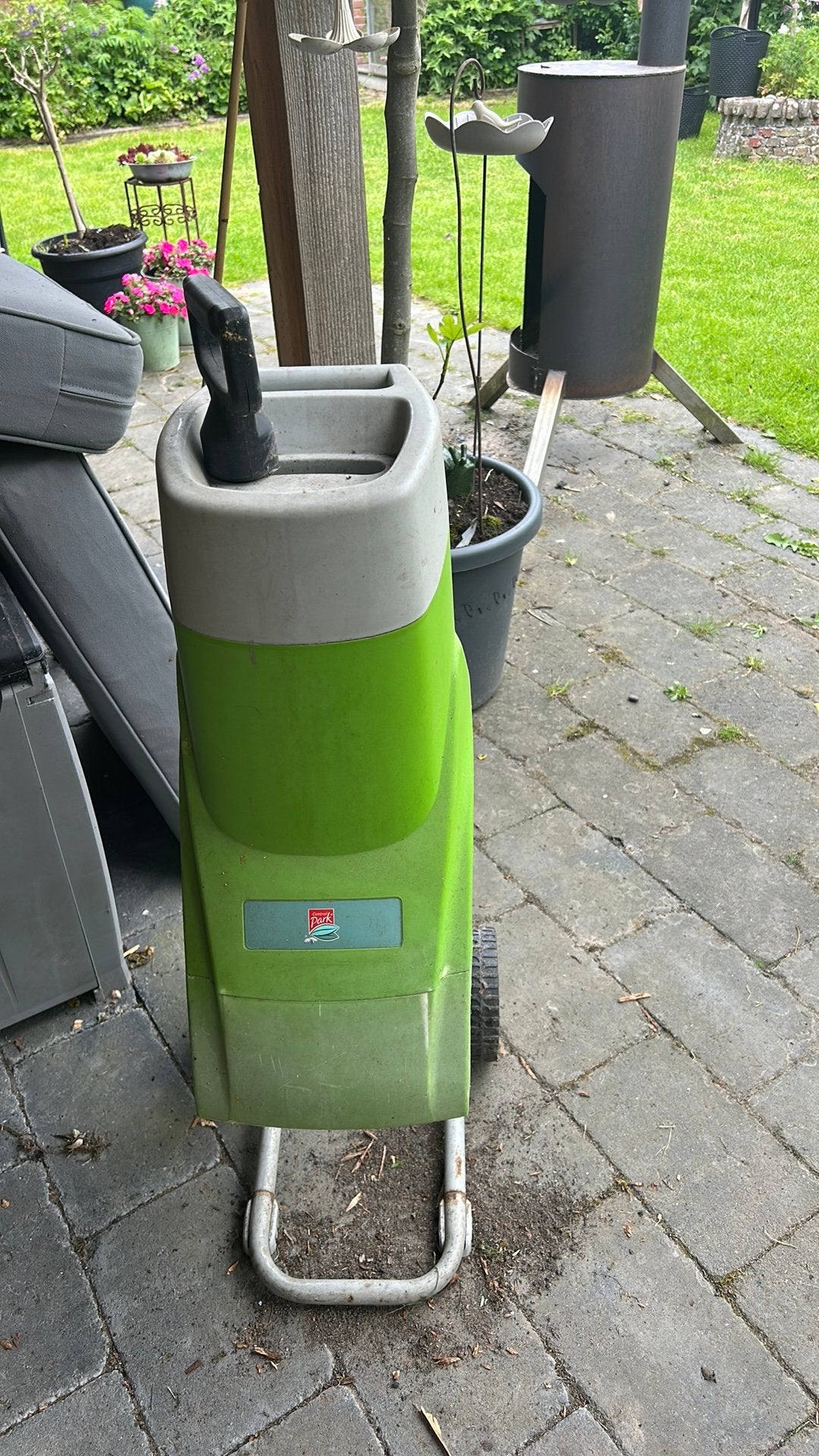 Elektrische Hakselaar - Tuinafval Versnipperaar, Tuin en Terras, Hakselaars, Ophalen, Gebruikt, Elektrisch