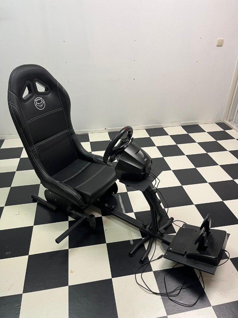 Play seat / race stoel, Ophalen, Gebruikt, Kunststof, Eén