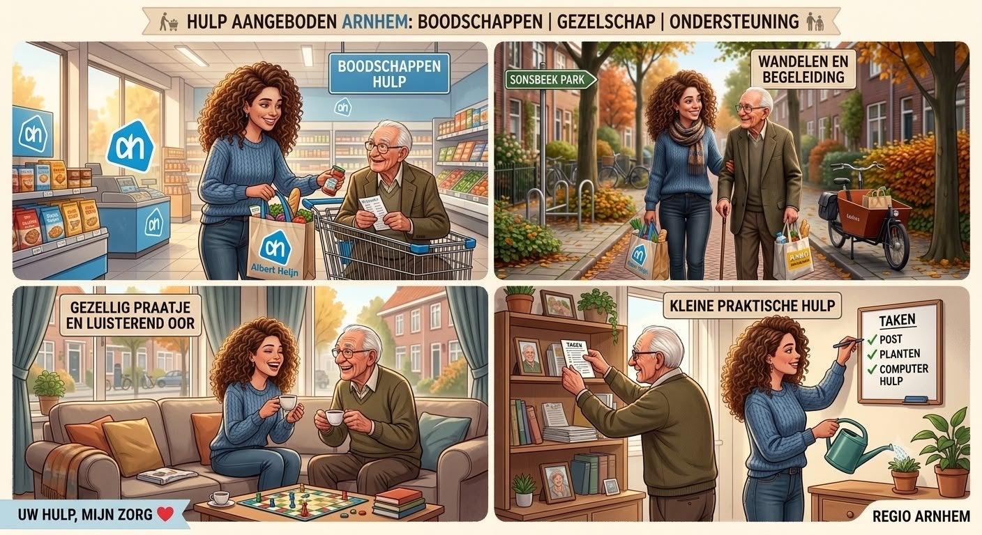 Hulp aangeboden, Ophalen