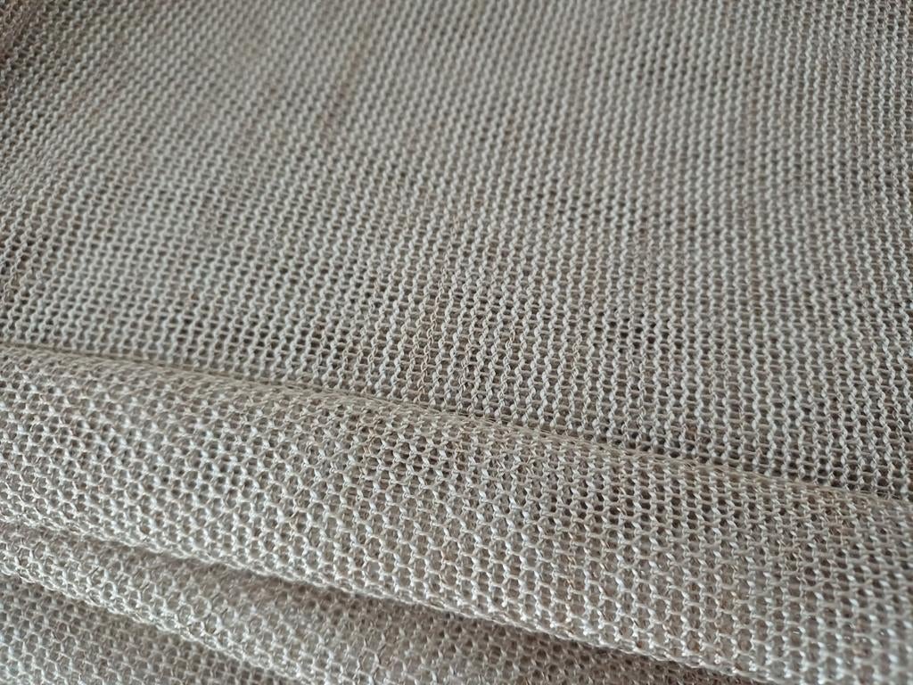 Een gordijn splinter nieuwe, Verzenden, Nieuw, Beige