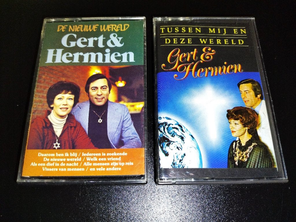 2 MCs van Gert & Hermien, Gebruikt, 2 t/m 25 bandjes, Ophalen of Verzenden, Origineel