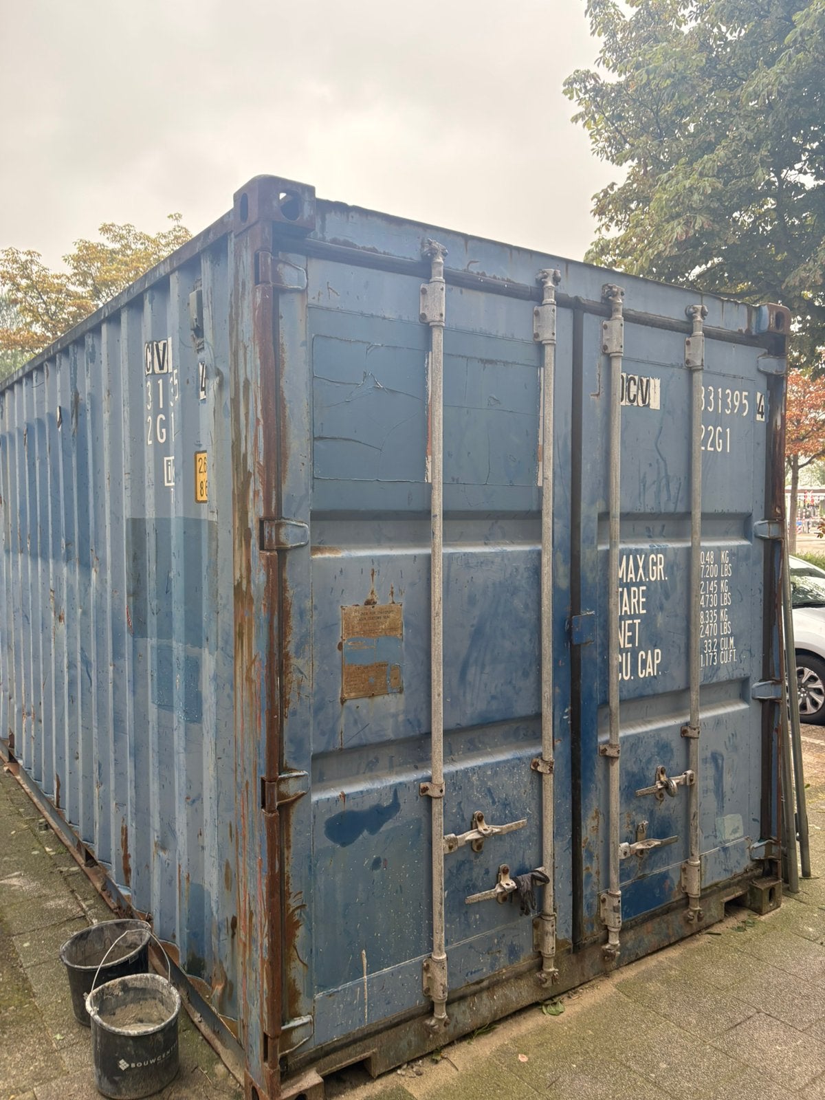 Zee/ opslagcontainer 20 ft, Ophalen of Verzenden