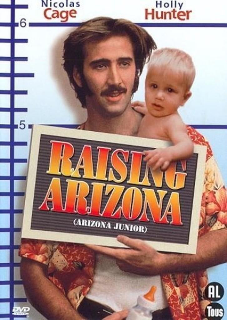 Raising Arizona (1987), Alle leeftijden, Ophalen of Verzenden, Zo goed als nieuw, Romantische komedie