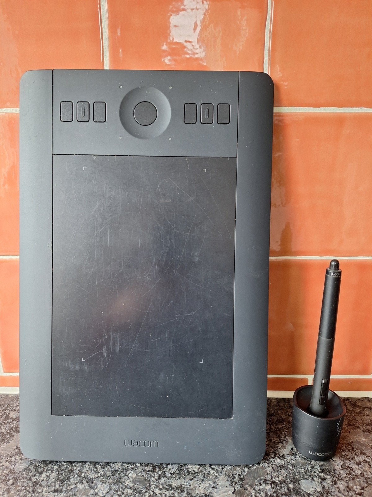 Wacom Intuos Pro Small PTH-451 tekentablet, Computers en Software, Ophalen of Verzenden, Gebruikt, Wacom
