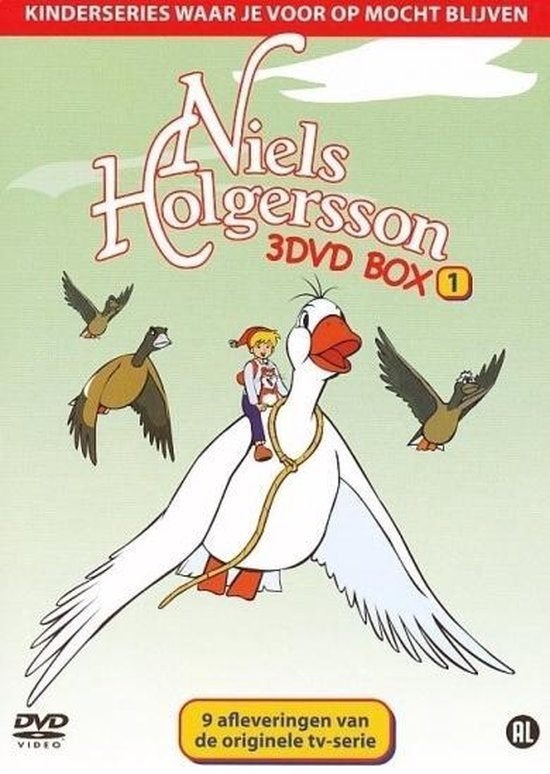 Niels Holgersson - 3 Box Deel 1 3XDVD, Cd's en Dvd's, Dvd's | Tekenfilms en Animatie, Europees, Tekenfilm, Verzenden, Alle leeftijden