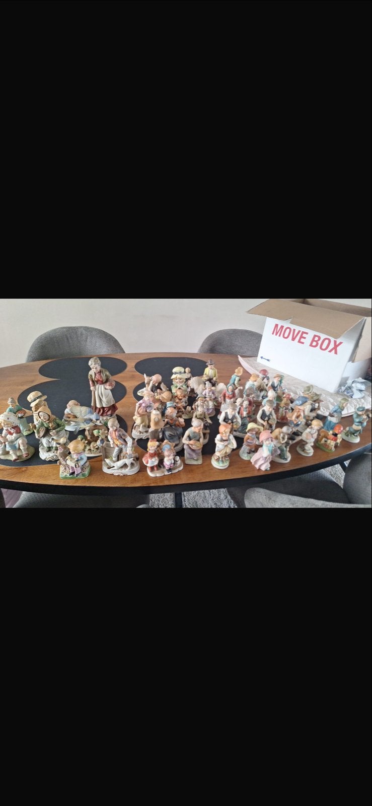 Grote collectie vinted Hummeltjes beeldjes, Ophalen of Verzenden, Gebruikt