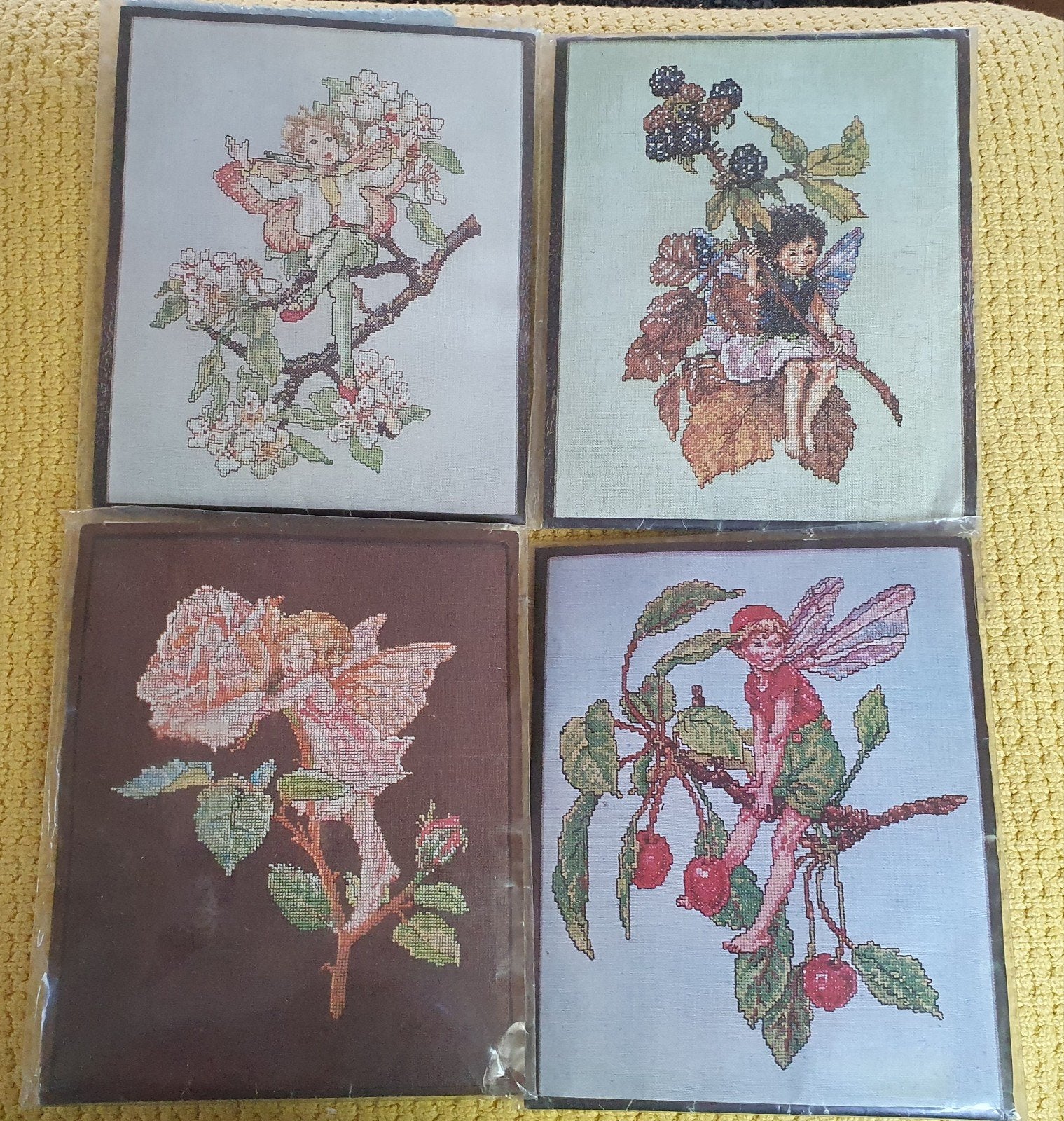 nieuw! zeldzame lanarte flower fairies borduurpakketten, Verzenden, Nieuw, Borduurpakket