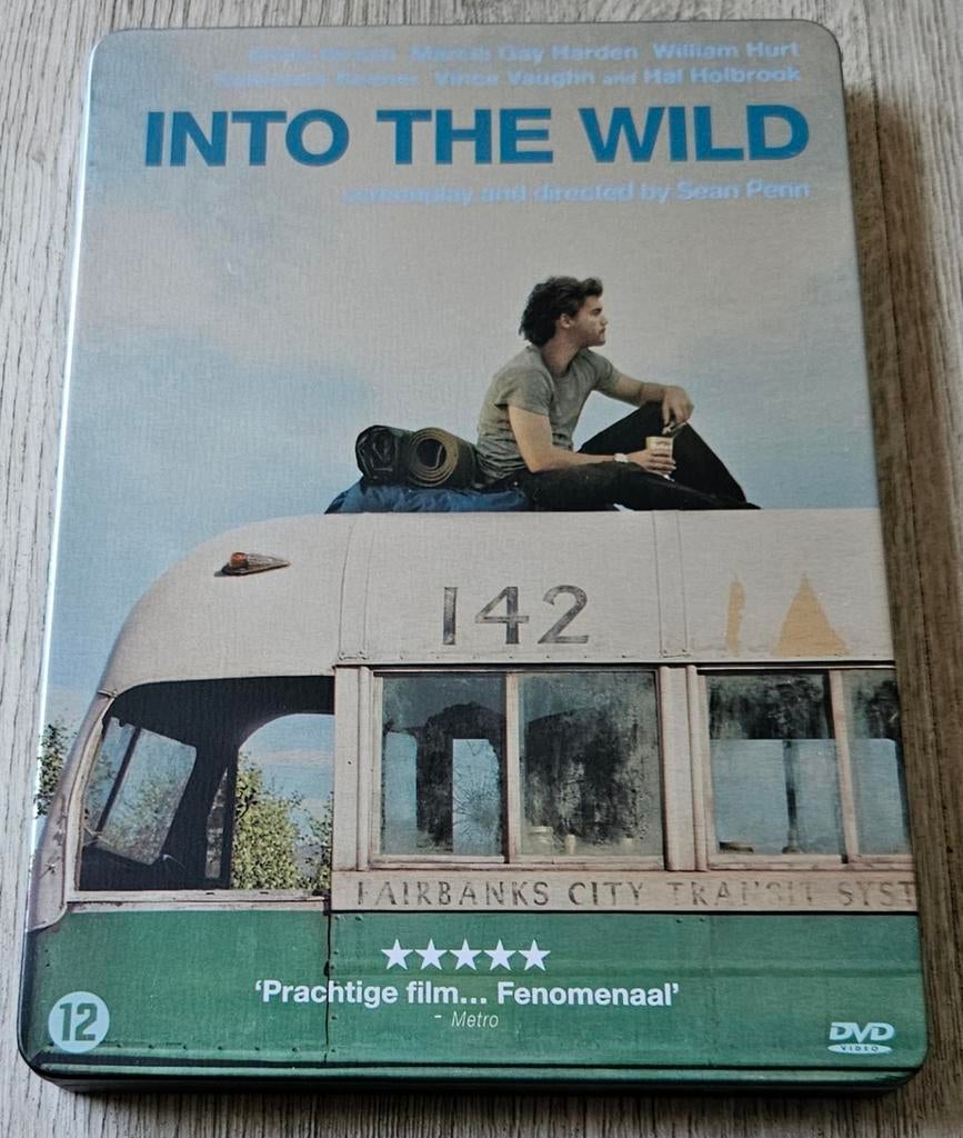 Into the Wild DVD - Speciale Steelbook Uitvoering, Vanaf 12 jaar, Ophalen of Verzenden, Zo goed als nieuw