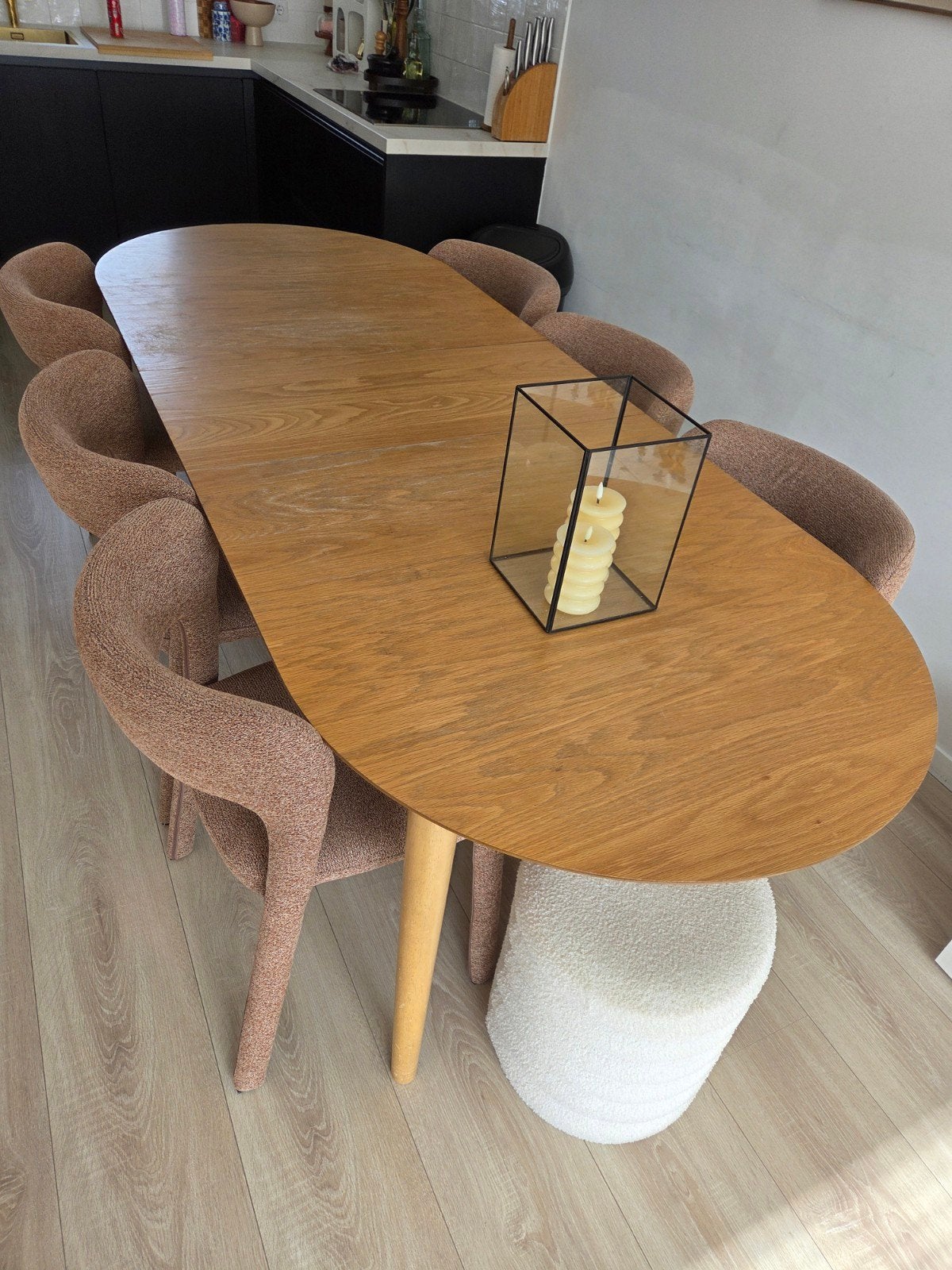 Jysk Egens Uitschuiftafel - 190/230/270 cm, Ophalen, Gebruikt, 200 cm of meer, 50 tot 100 cm