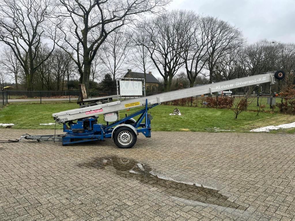 Ladderlift daklift pannenlift verhuislift klaas 21 meter, Doe-het-zelf en Verbouw, Steigers, Ophalen, Overige typen, 5 meter of hoger