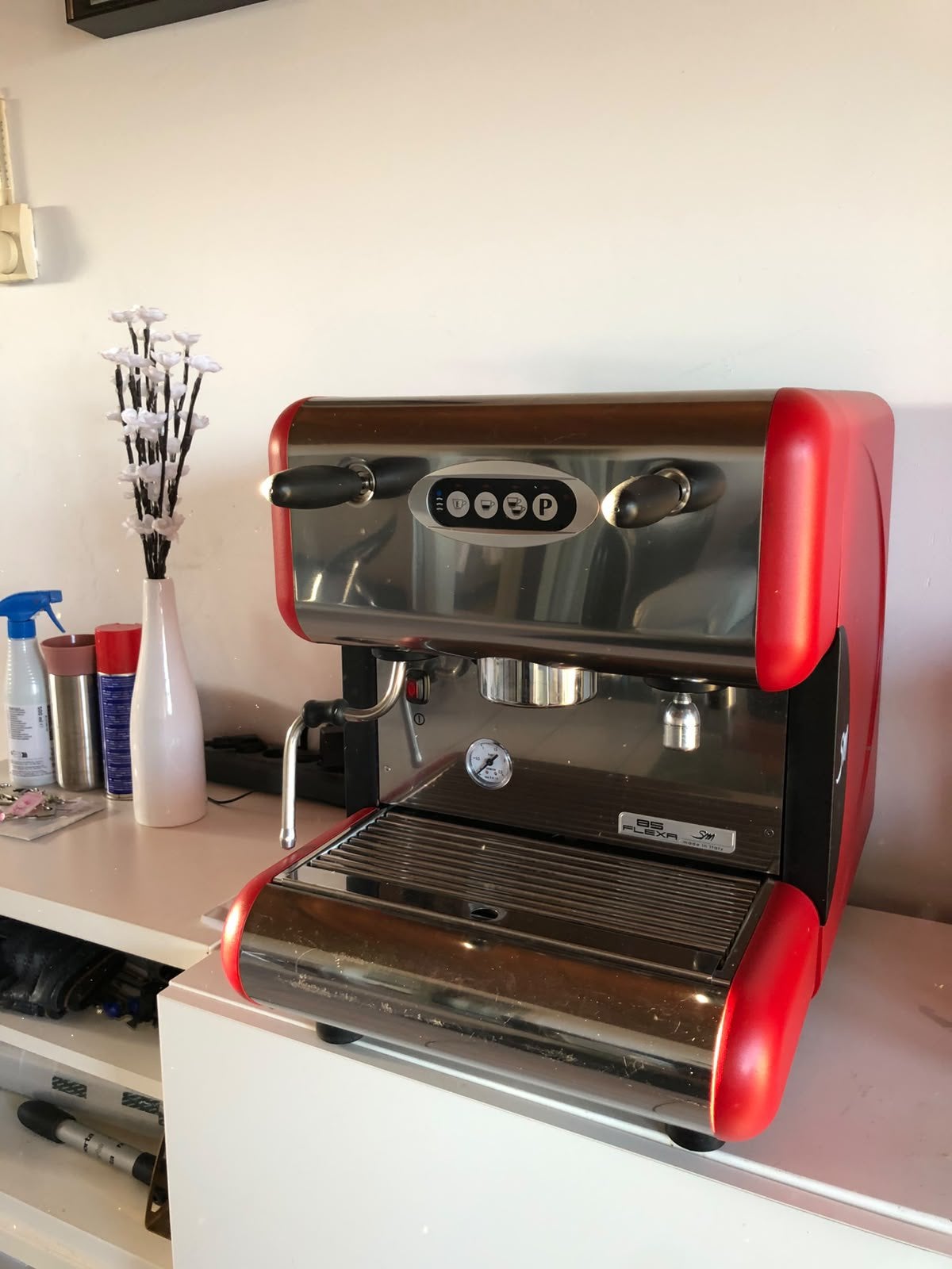 Koffiemachine La San Marco Flexa 85, Ophalen