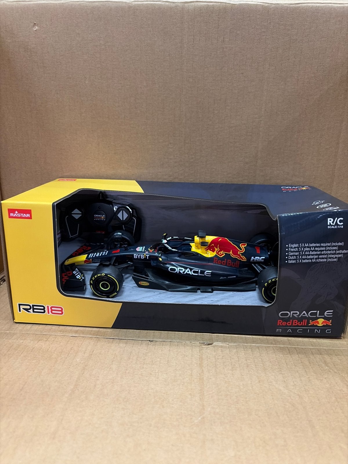 Red Bull RB18 R/C Schaal 1:18 - Nieuw in doos, Hobby en Vrije tijd, Elektro, Nieuw, Ophalen of Verzenden, RTR (Ready to Run)
