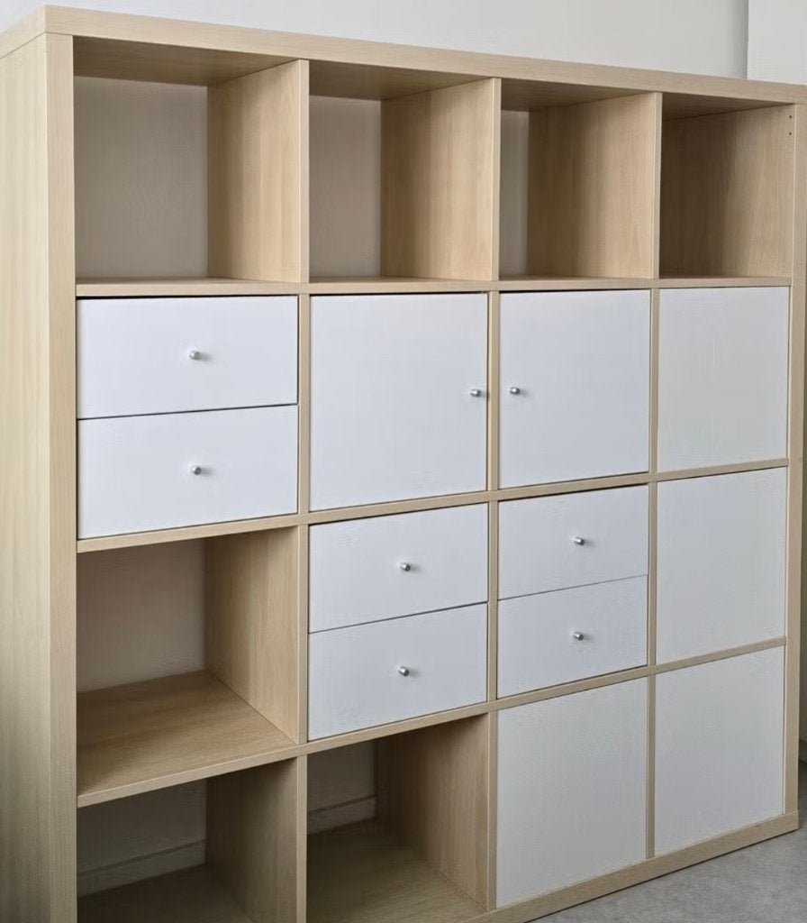 Kallax lades en deurtjes. Gratis kast, Huis en Inrichting, Ophalen, Gebruikt, 50 tot 100 cm, 150 tot 200 cm