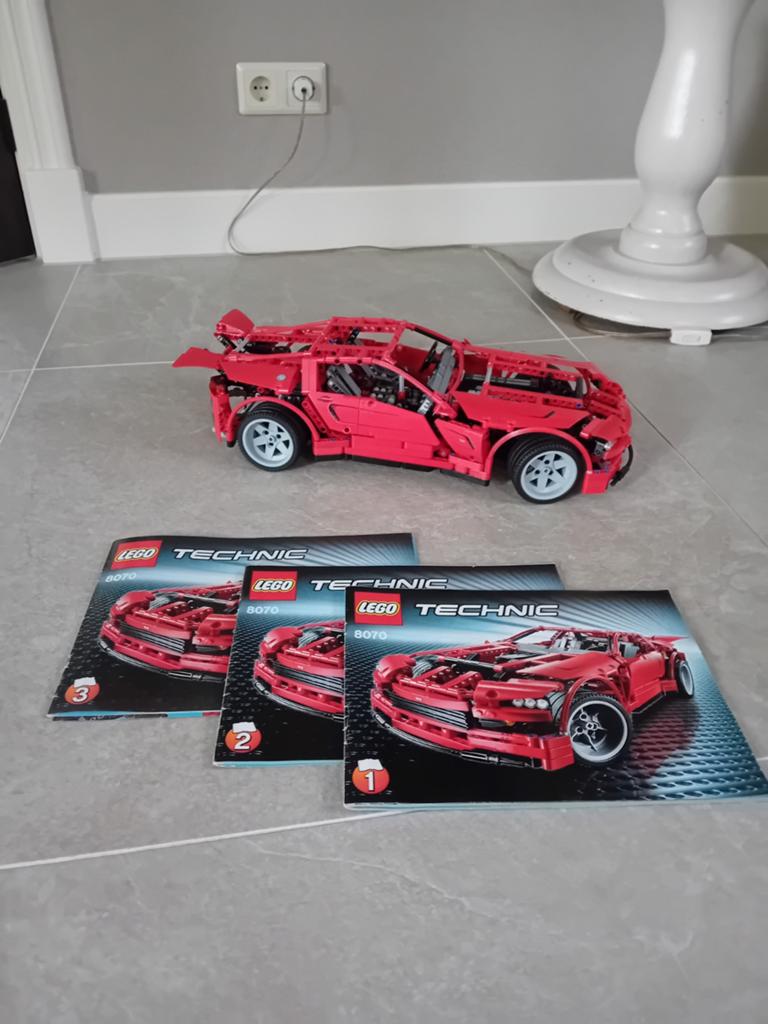 Technic lego auto, 8070, Kinderen en Baby's, Speelgoed | Duplo en Lego, Zo goed als nieuw, Lego, Inclusief instructies, Technic