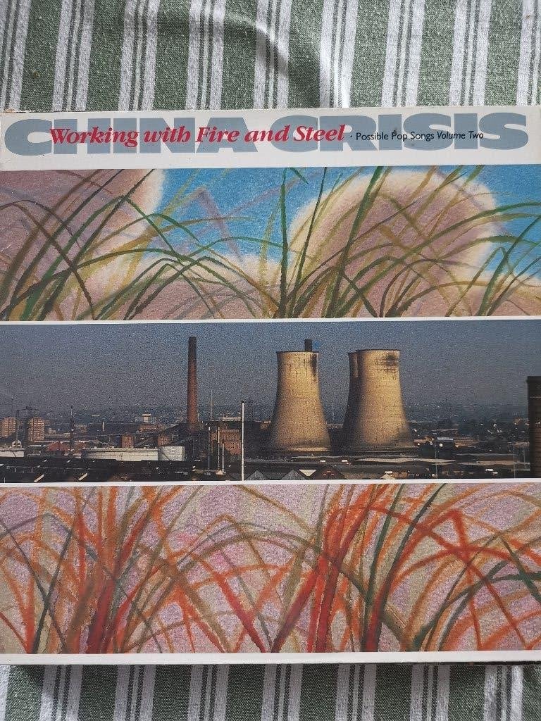 China Crisis - Working with Fire and Steel LP, LP, Gebruikt, New wave, Ophalen of Verzenden