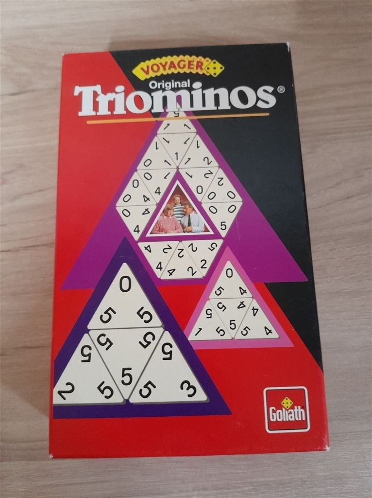 Triominos original voyager - s1456, Verzenden, Zo goed als nieuw