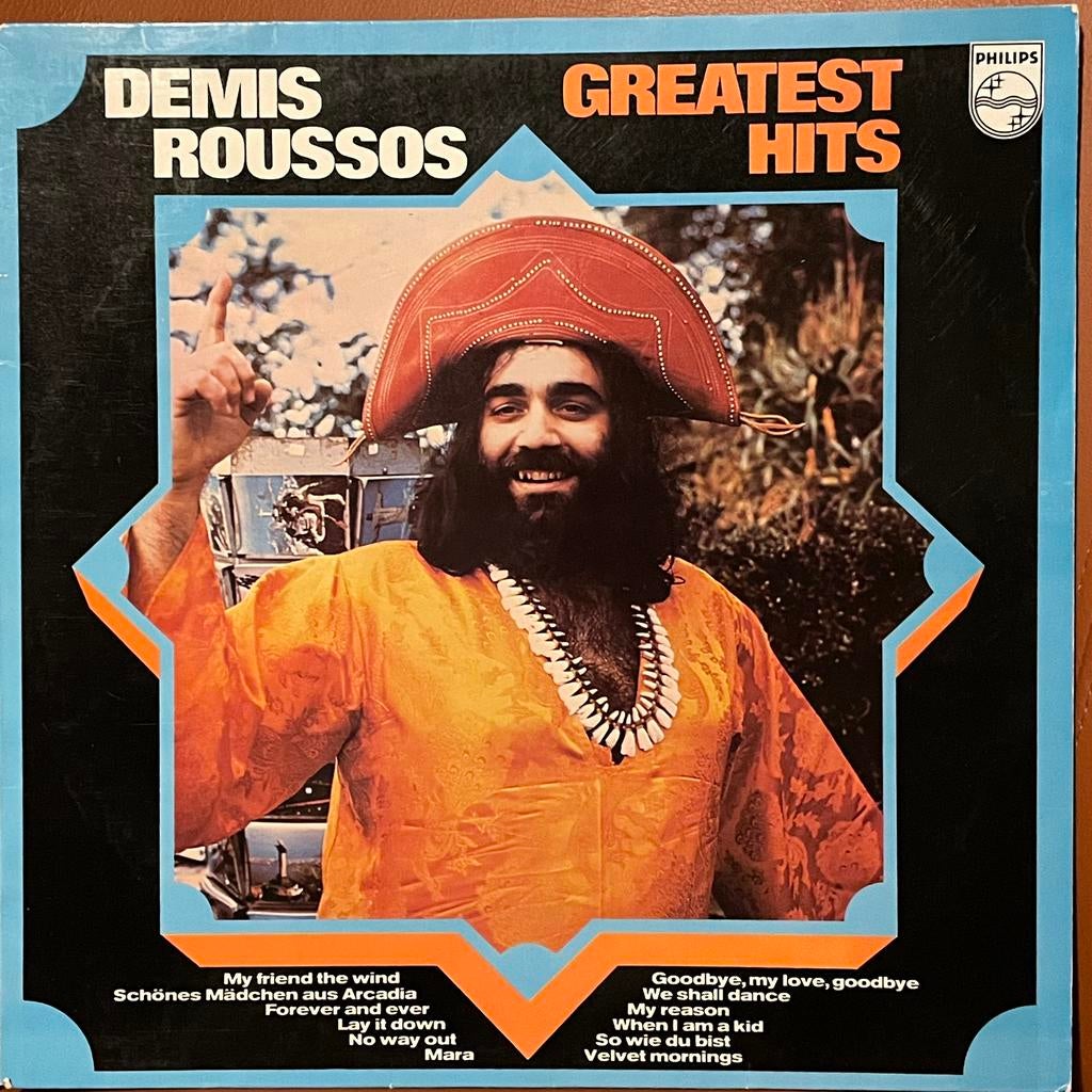Prachtig album Greatest Hits Demis Roussos LP TOP 2000 AKTIE, Cd's en Dvd's, Vinyl | Pop, Ophalen of Verzenden, Zo goed als nieuw