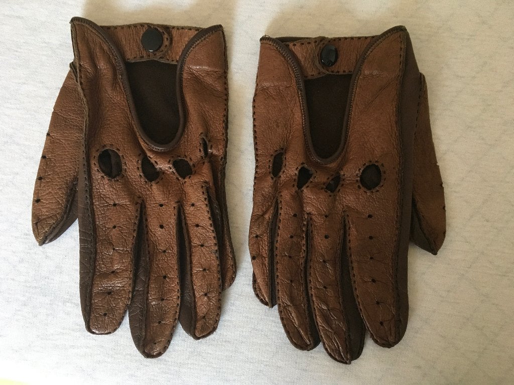 Leren autohanschoenen, Ophalen of Verzenden, Tweedehands, Heren