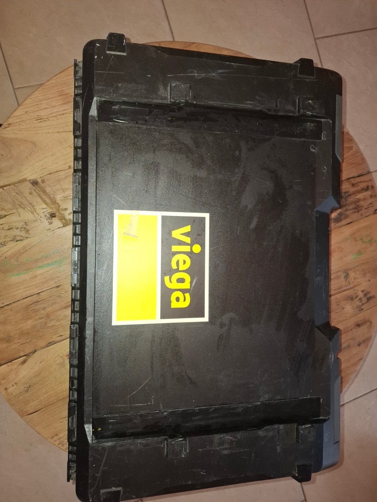 Viega Perstang Set met Koffer - Professioneel Gereedschap, Ophalen of Verzenden, Gebruikt, Tang, Viega