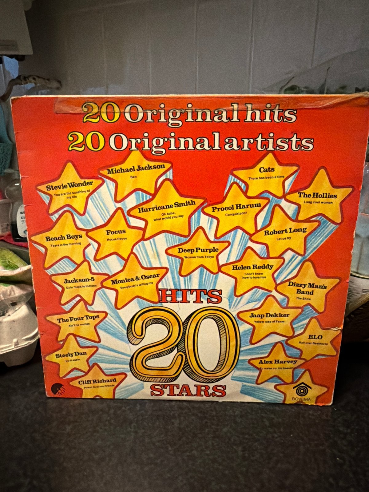3.    20 Original Hits 20 Original Artists LP - DivPop/Rock, Cd's en Dvd's, LP, Gebruikt, Pop, Ophalen of Verzenden