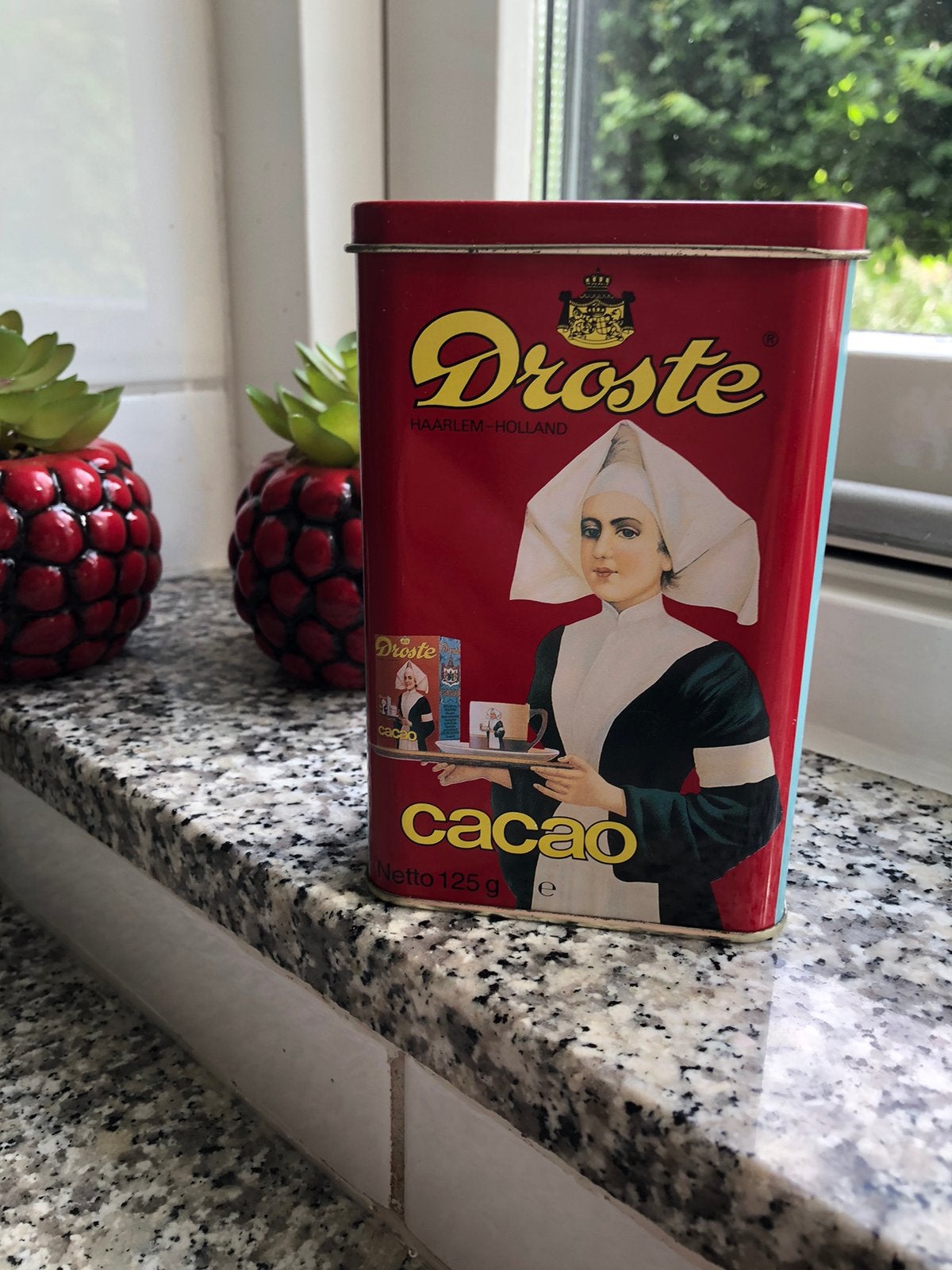Uniek Droste cacao blik, Verzamelen, Blikken, Ophalen of Verzenden, Nieuw, Overige, Droste