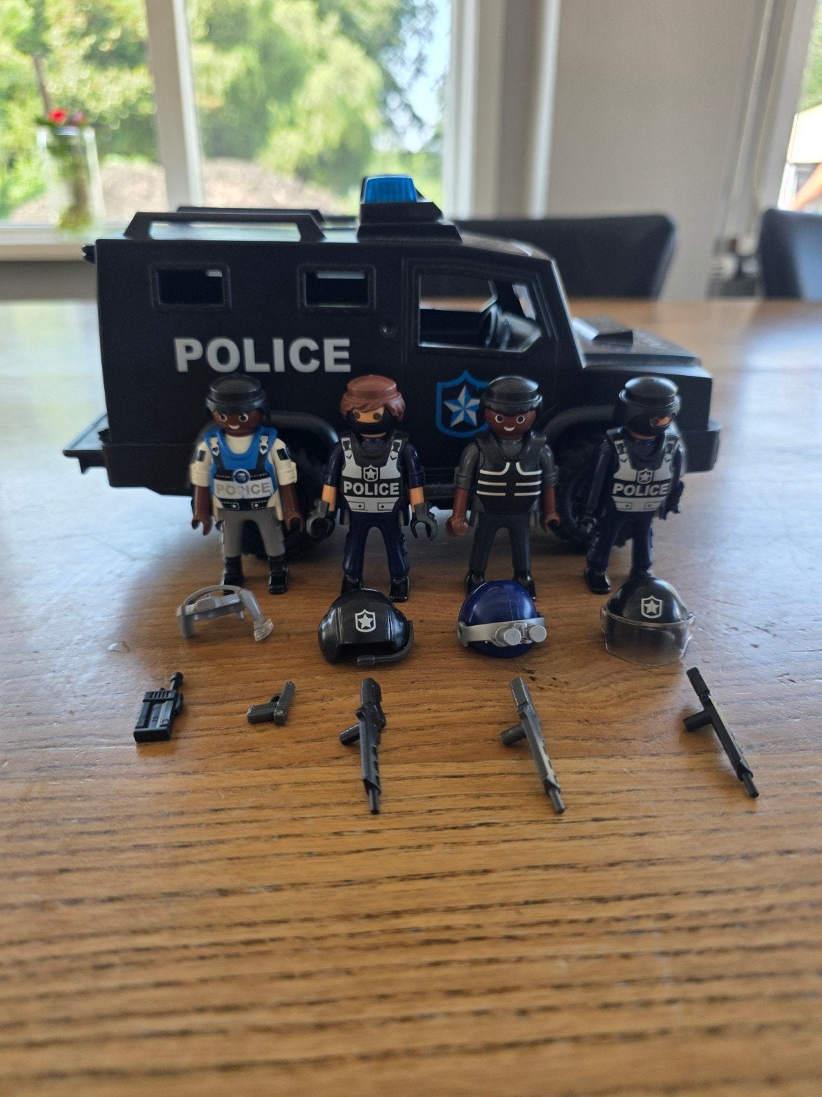 Playmobil Politie Set met Voertuig en Figuren, Ophalen of Verzenden, Gebruikt