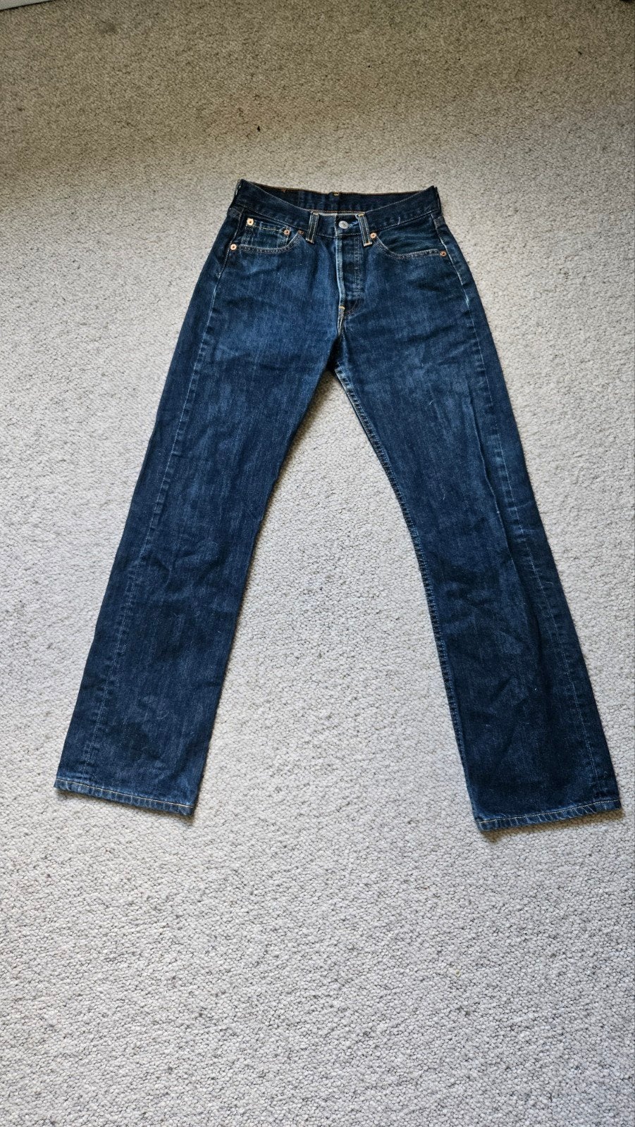 Levi's 501 spijkerbroek, Blauw, Ophalen of Verzenden, W30 - W32 (confectie 38/40), Gedragen