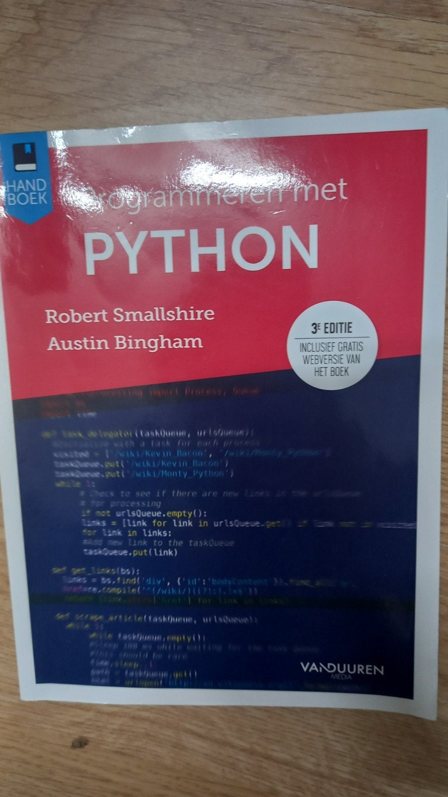 Programmeren met Python -, Boeken, Ophalen of Verzenden, Zo goed als nieuw, Programmeertaal of Theorie, Robert Smallshire, Austin Bingham