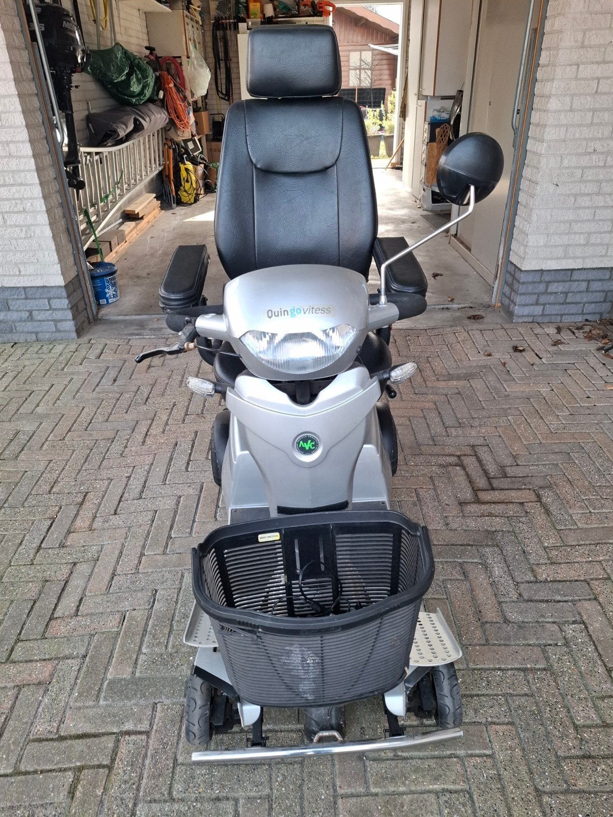 Scootmobiel quingo vitess, Diversen, Ophalen, Gebruikt, Quingo, 15 km of minder