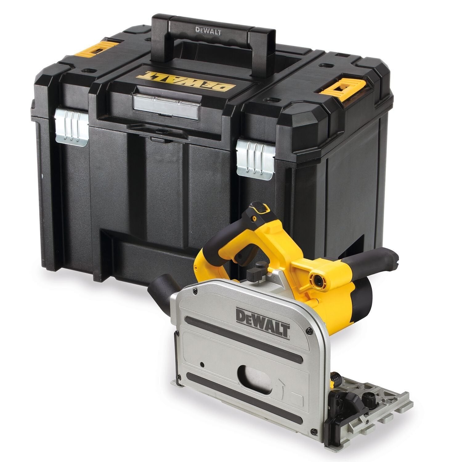 DeWalt invalzaag met TSTAK koffer, Doe-het-zelf en Verbouw, Ophalen, Invalzaag, 70 mm of meer, Zo goed als nieuw