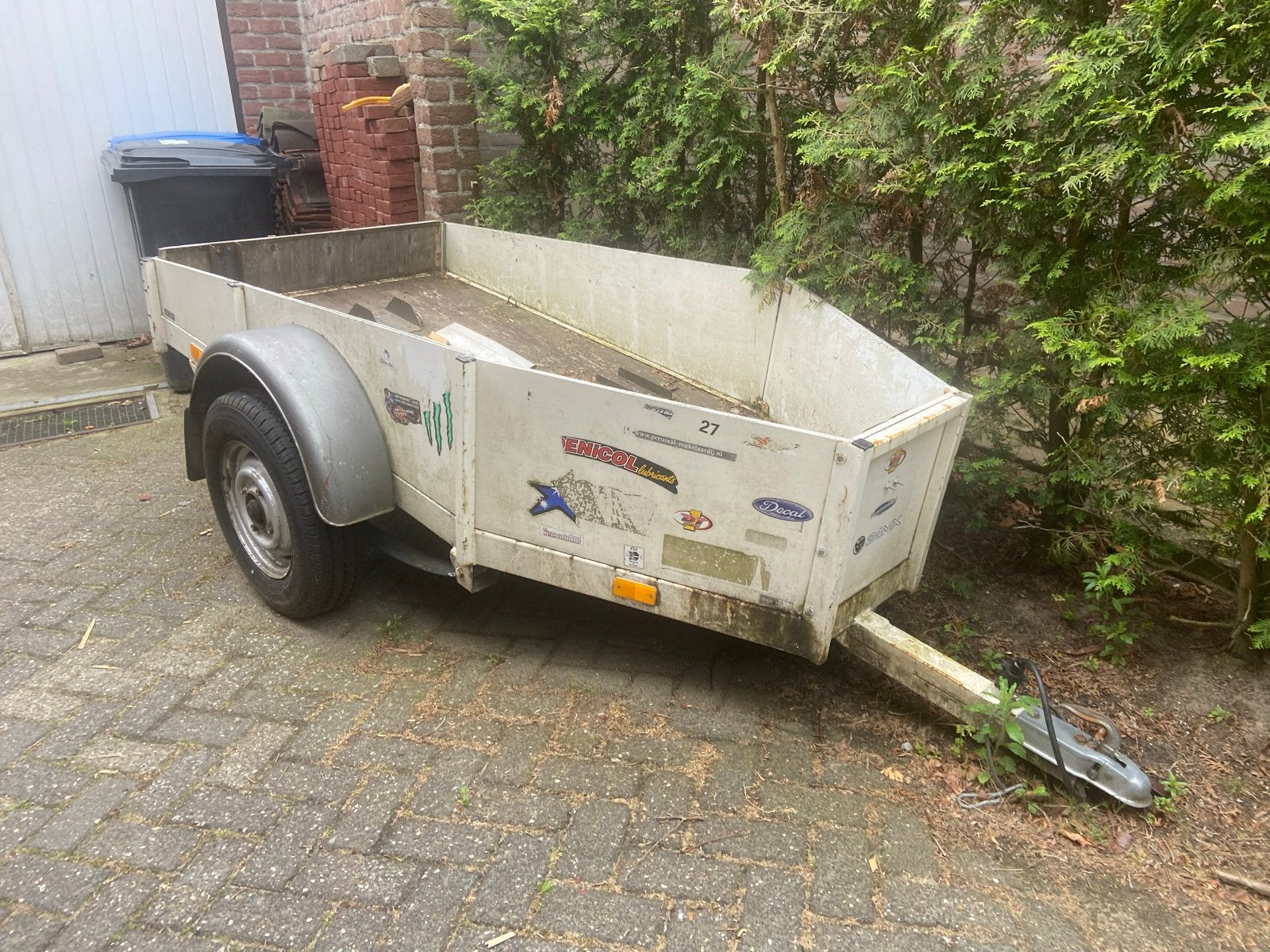 Scooter aanhanger met kantelfunctie., Ophalen, Gebruikt