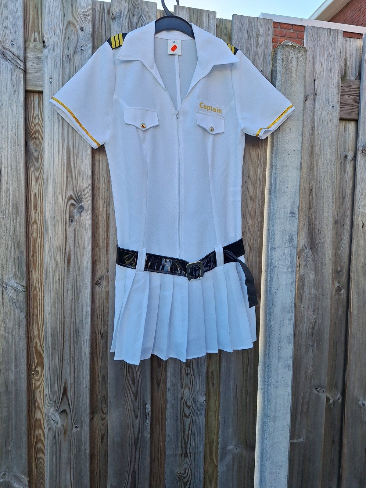 Nieuw Matrozen Jurk - Captain Kostuum Maat L, Kleding | Dames, Carnaval, Maat 42/44 (L), Nieuw, Ophalen of Verzenden