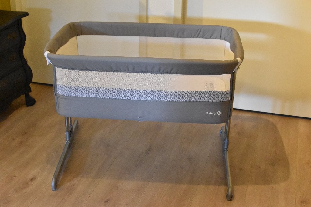 Safety 1st Co-Sleeper Wieg - Grijs, verstelbaar, Ophalen, Zo goed als nieuw, Wieg