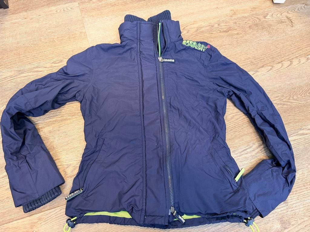 Superdry jas (zomer) maat xs, Ophalen of Verzenden, Gedragen, Maat 34 (XS) of kleiner, Blauw