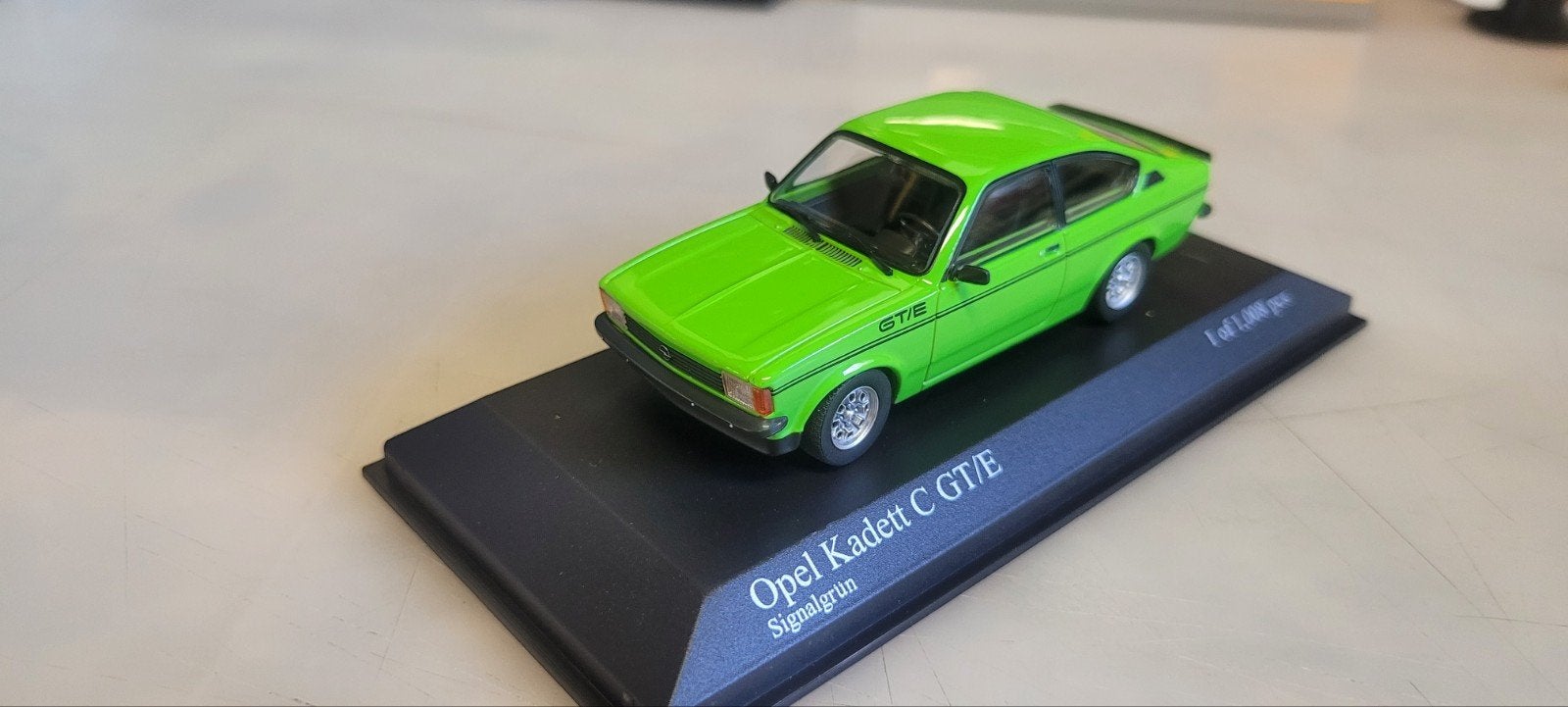 Minichamps 1978 Opel Kadett C GT/E, Ophalen of Verzenden, Nieuw, Auto, MiniChamps