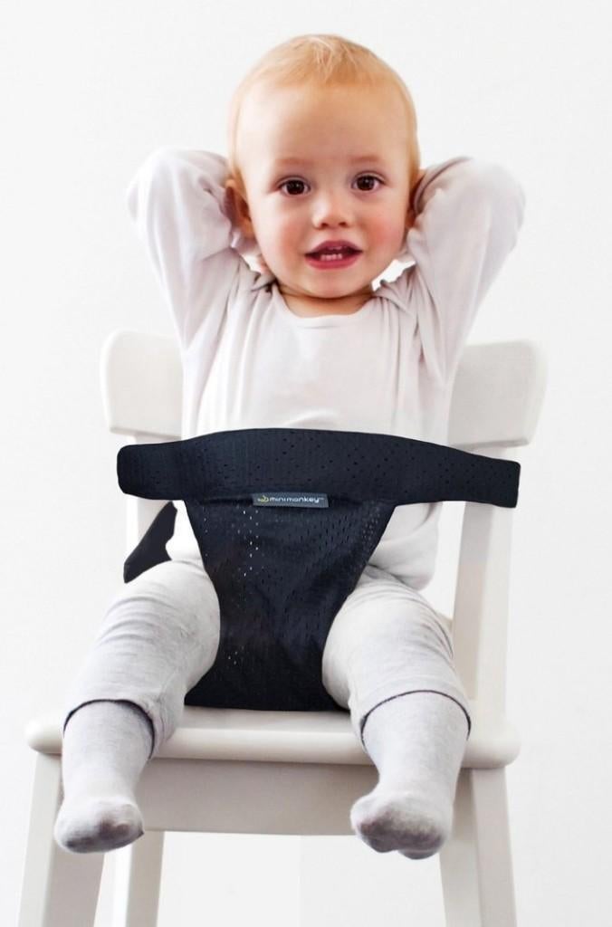 Minimonkey, minichair-black, Kinderen en Baby's, Babydragers en Draagdoeken, Overige merken, Overige typen, Ophalen of Verzenden