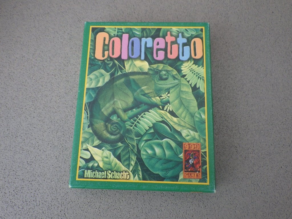 Coloretto 999 GAMES, Ophalen, Zo goed als nieuw