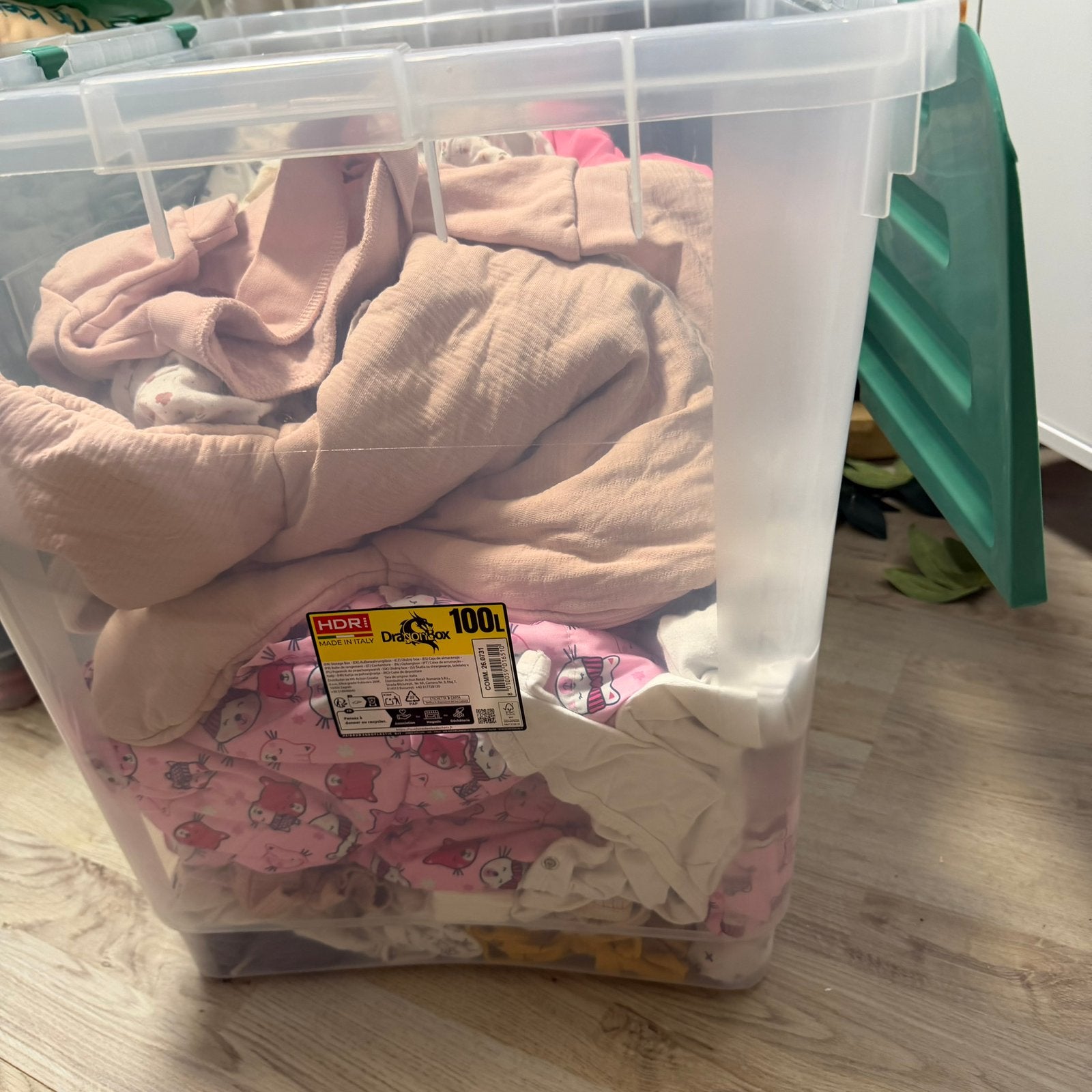 Bak vol met baby kleertjes voor een meisje maat 44 tot 56, Kinderen en Baby's, Babykleding | Baby-kledingpakketten, Ophalen, Maat 68