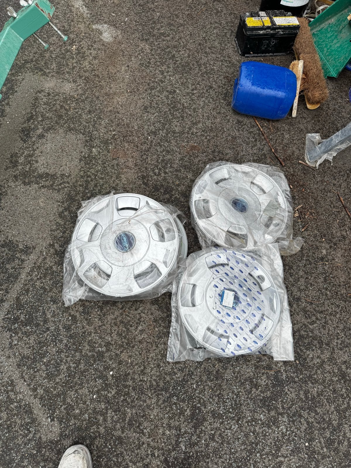 Nieuwe originele Ford wieldoppen (4 stuks), Auto diversen, Wieldoppen, Ophalen, Nieuw