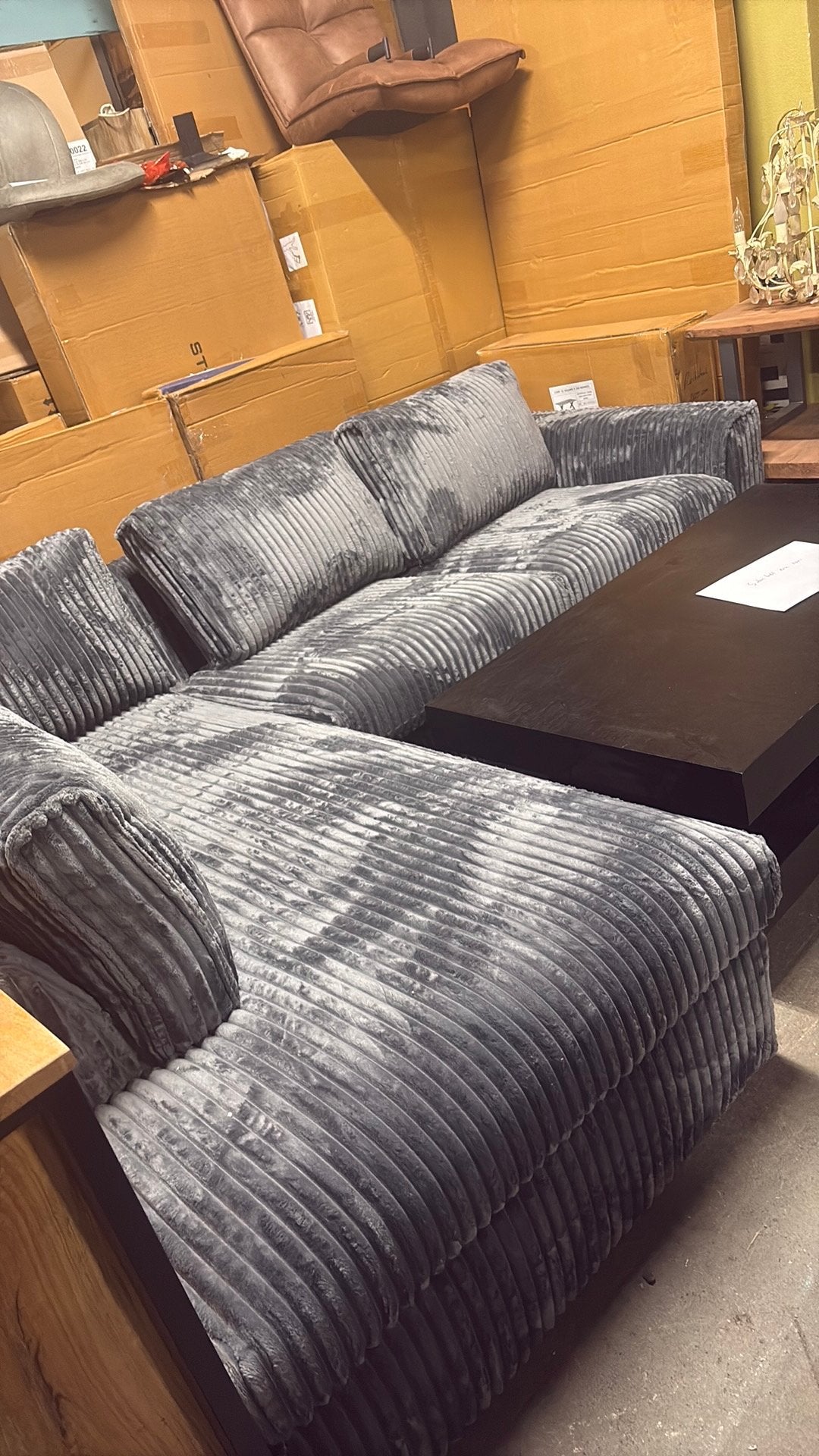 Loungebank rib 199x275, Ophalen, Outletliving7@gmail.com, Nieuw, Outlet