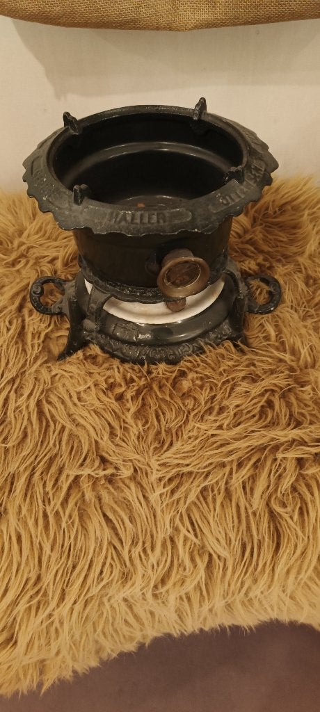 Oud petroleum stel, Antiek en Kunst, Antiek | Emaille, Ophalen