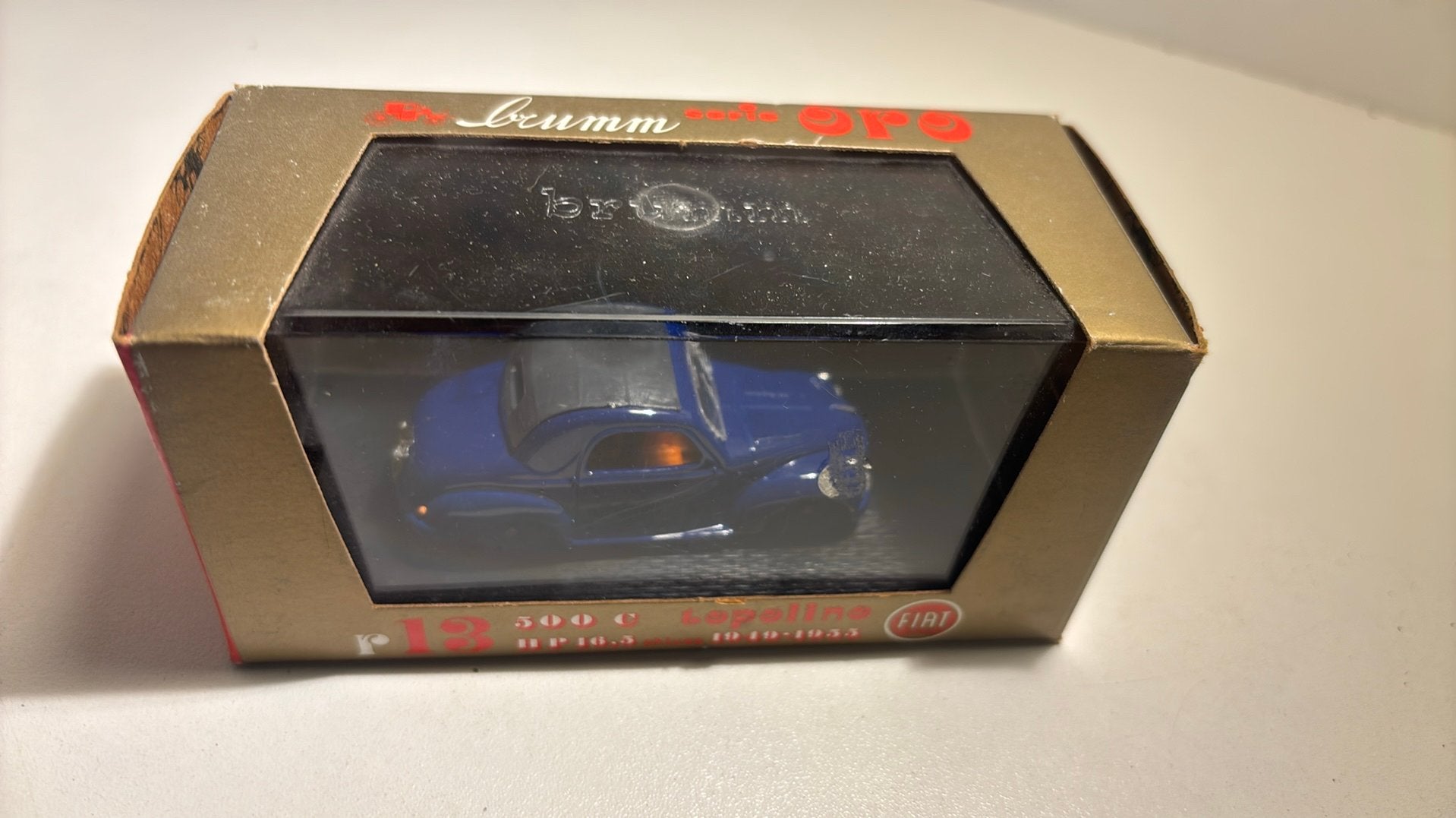 Fiat 500c topolino brumm 1.43, Hobby en Vrije tijd, Overige merken, Auto, Ophalen of Verzenden, A