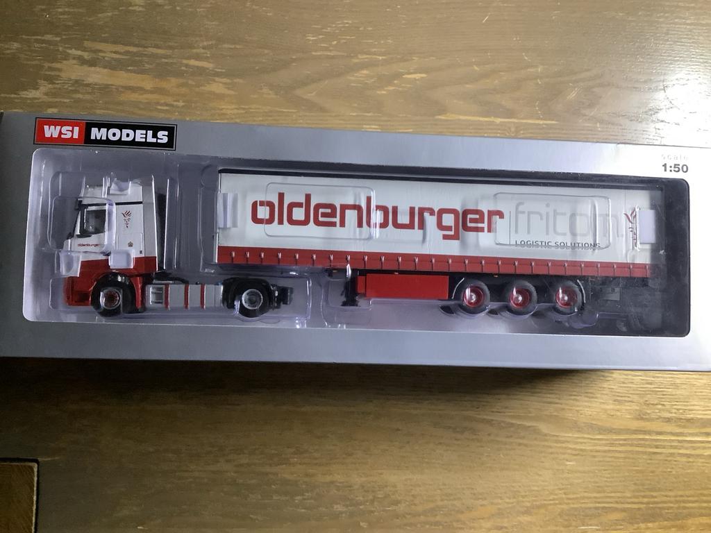 WSI Models Mercedes Actros MP4 Oldenburger Fritom 1:50, Ophalen of Verzenden, Nieuw, Bus of Vrachtwagen, Wsi