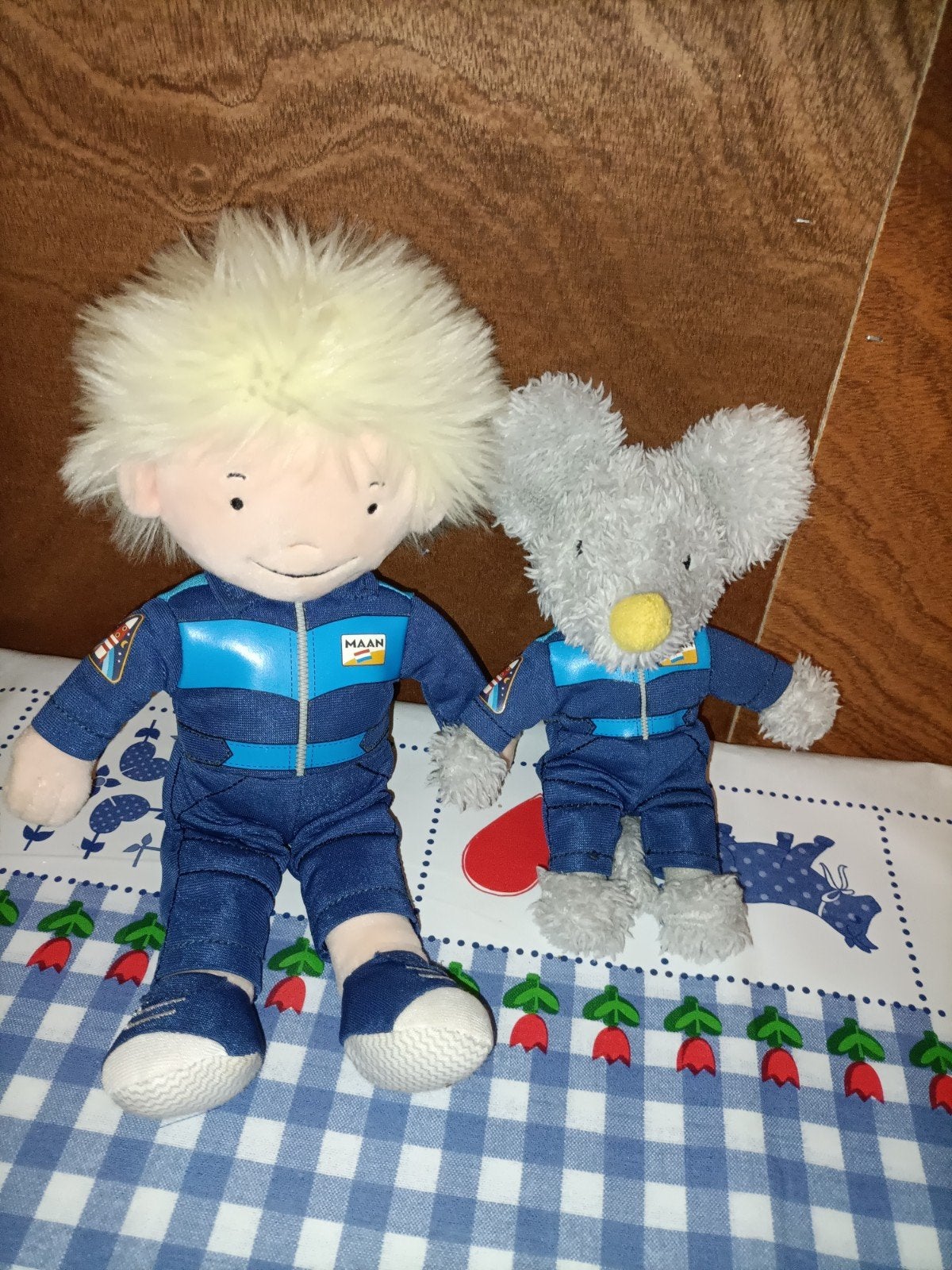 Andre Kuipers Andreetje+ muis knuffel astronaut ruimtevaart, Kinderen en Baby's, Speelgoed | Knuffels en Pluche, Ophalen of Verzenden