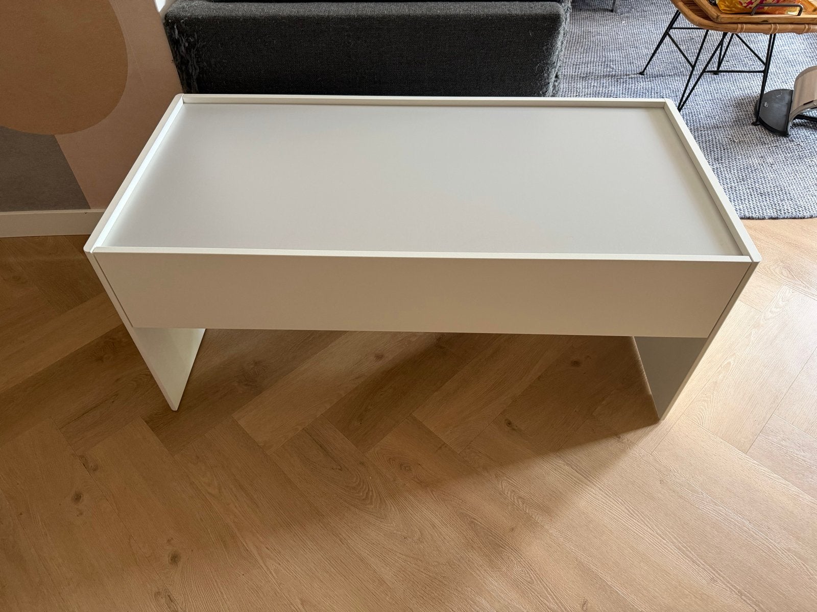 Speeltafel ikea dundra met opberglade - 118x51x57 cm, Kinderen en Baby's, Speelgoed | Speeltafels, Ophalen, Zo goed als nieuw