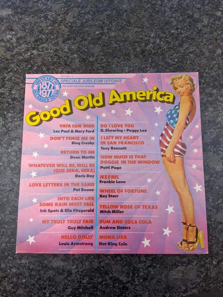 Good Old America LP - Speciale Jubileum Uitgave 1877-1977, Gebruikt, Ophalen of Verzenden, 12 inch, Complilatie